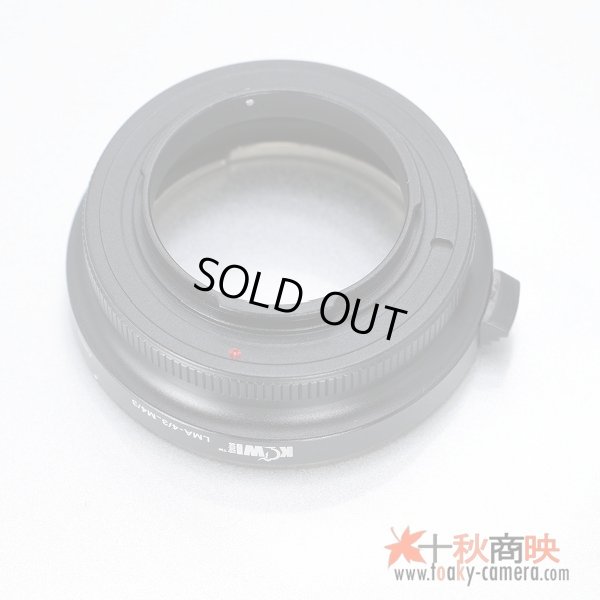 画像3: KIWIFOTOS製 オリンパス フォーサーズ 4/3マウント レンズ→パナソニック LUMIX カメラボディ マイクロフォーサーズ m4/3 マウントアダプター