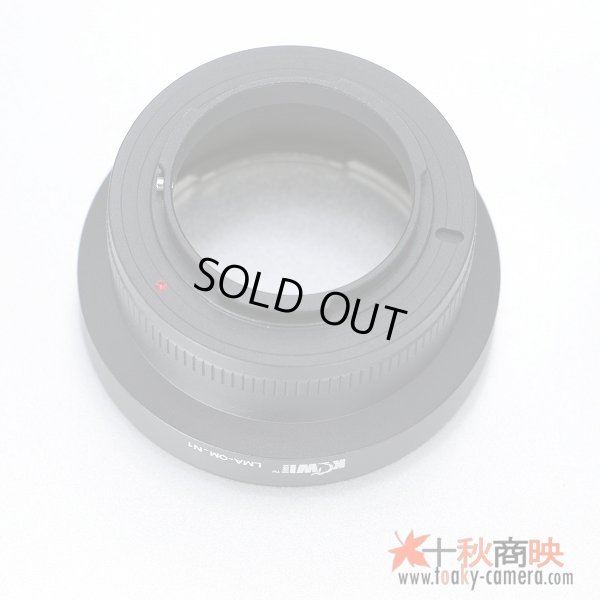 画像3: KIWIFOTOS製  OLYMPUS オリンパス OMレンズ→ニコン１ Nikon 1シリーズ カメラボディ マウントアダプター