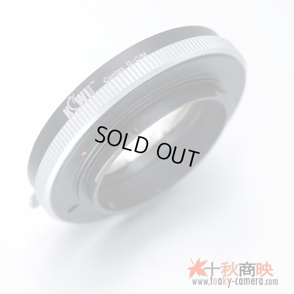 画像3: KIWIFOTOS製 コンタックス CONTAX Gマウントレンズ →キャノン EOS M ミラーレスカメラ EF-Mマウントアダプター