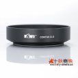 画像1: KIWIFOTOS製 CONTAX コンタックス G1 G2 45mmレンズ 用 メタルフード GG-2 互換品 黒 (1)