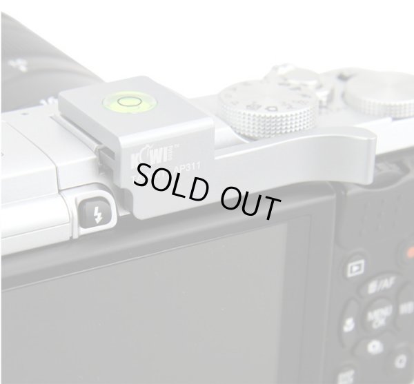 画像6: KIWIFOTOS製 FUJIFILM 富士フィルム X-M1 専用 サムグリップ (アルミ製 水準器付) TA-XM1 シルバー