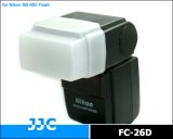 画像: JJC製 Nikon  スピードライト SB-600 / Olympus FL360 / Panasonic DMWFL 360E 等用 ディフューザー
