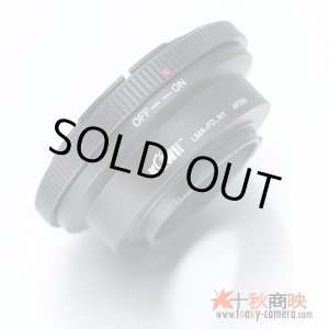 画像: KIWIFOTOS製 Canon キャノン FD / New-FD レンズ→ニコン１ Nikon 1シリーズ カメラボディ マウントアダプター 
