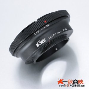 画像: KIWIFOTOS製 Canon キャノン FD / New-FD レンズ→パナソニック LUMIX カメラボディ マイクロフォーサーズ m4/3 マウントアダプター