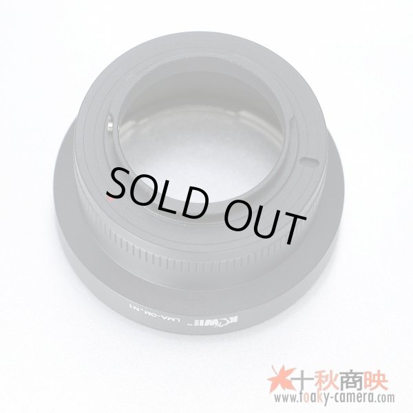 画像3: KIWIFOTOS製  OLYMPUS オリンパス OMレンズ→ニコン１ Nikon 1シリーズ カメラボディ マウントアダプター