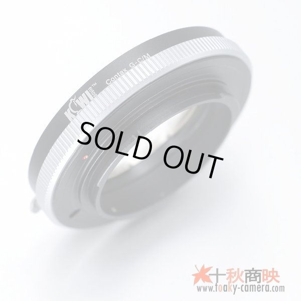 画像3: KIWIFOTOS製 コンタックス CONTAX Gマウントレンズ →キャノン EOS M ミラーレスカメラ EF-Mマウントアダプター