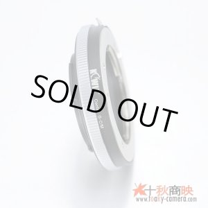 画像: KIWIFOTOS製 コンタックス CONTAX Gマウントレンズ →キャノン EOS M ミラーレスカメラ EF-Mマウントアダプター