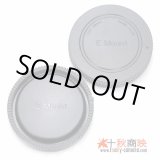 画像: JJC製 ソニー NEX カメラ Eマウント 用 レンズリアキャップ・ボディキャップ セット