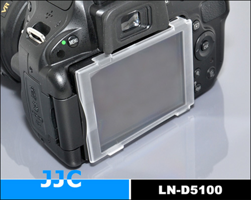 画像2: JJC製 Nikon ニコン D5100 専用 液晶保護カバー