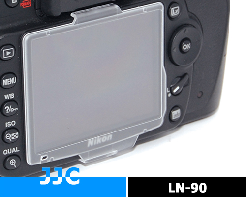 画像1: JJC製 Nikon ニコン D90 専用 液晶保護カバー BM-10 互換品