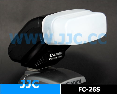 JJC製 Canon スピードライト 270EX / 270EXII 専用 フラッシュ ディフューザー 乳白色