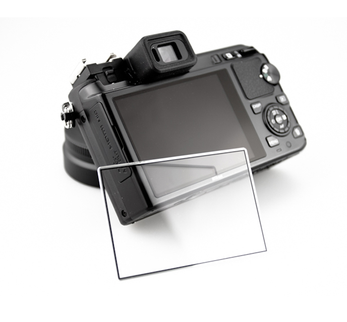 画像1: JJC製 ニコン 1 Nikon V1 J1 専用 液晶保護セミハードシート LCP-N1