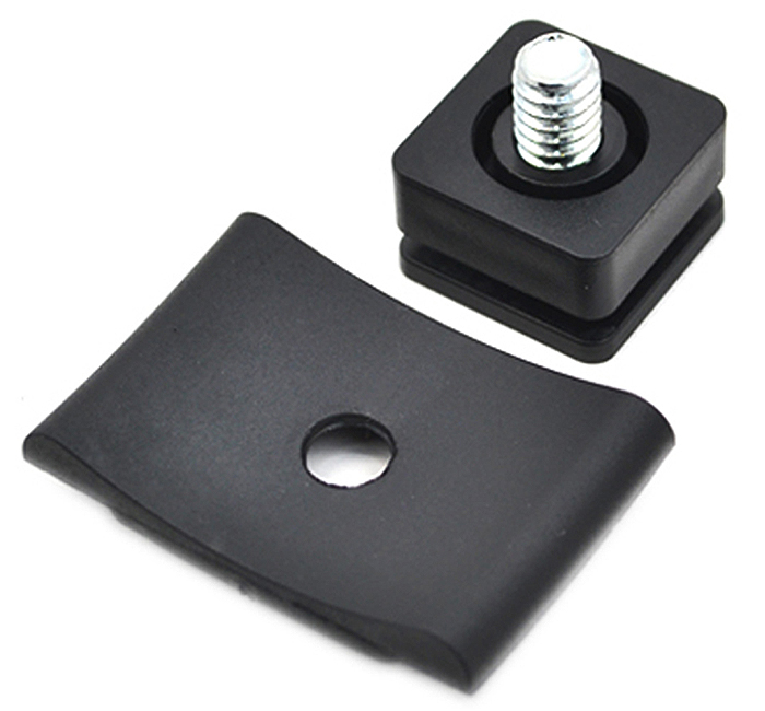 画像7: JJC製 コールドシュー→ ネジ 変換アダプター ゴム製曲面 MSA-4