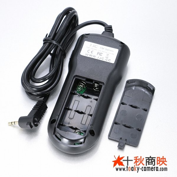 画像2: JJC製 インターバルタイマー付 コントローラー キャノン RS-60E3 ペンタックス CS-205 互換品 TM-C【訳あり】
